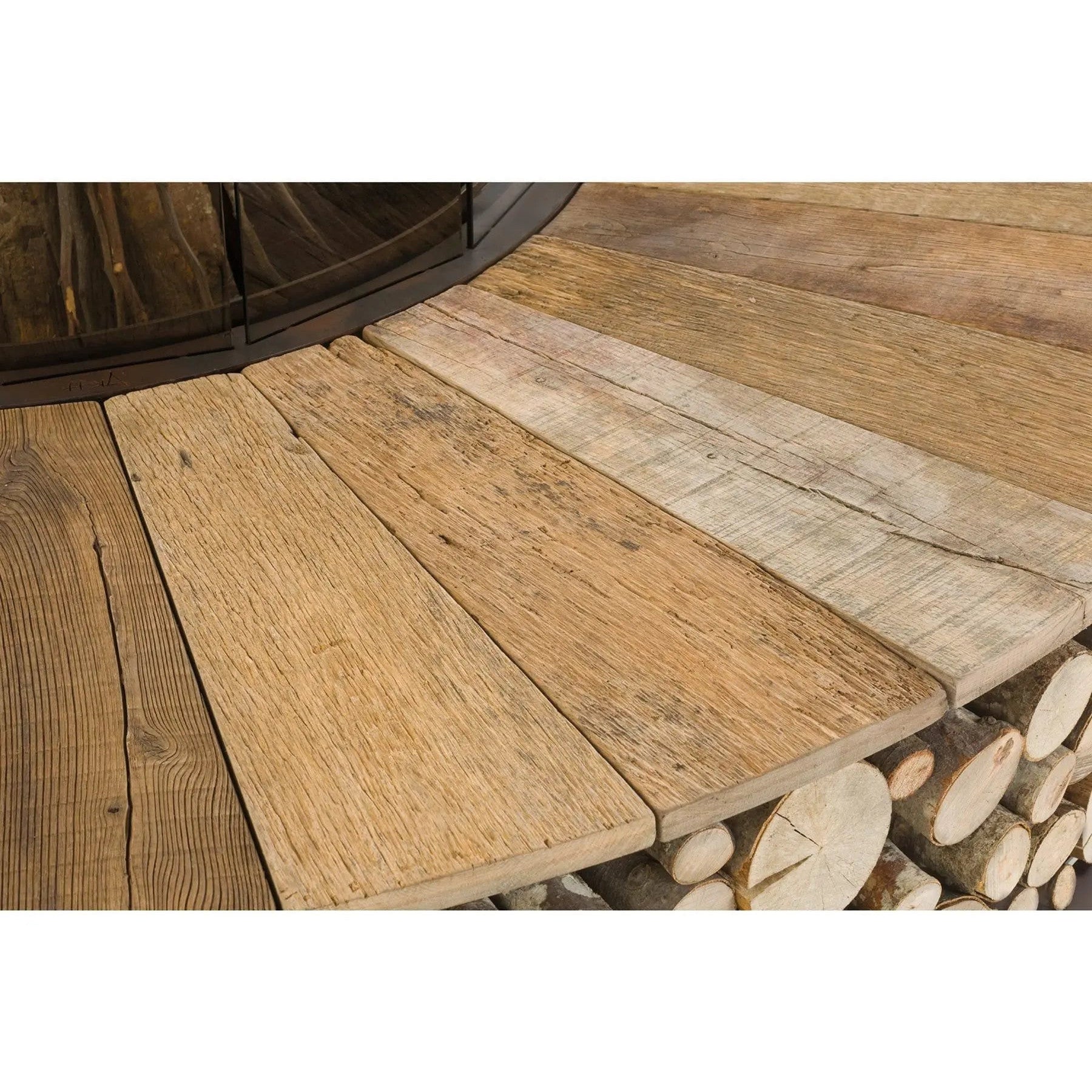 Zero Wood-Burning Outdoor Fire Pit, Texture Collection | AK47 DesignArt | JANGEORGe Interior Design