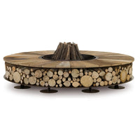 Zero Wood-Burning Outdoor Fire Pit, Texture Collection | AK47 DesignArt | JANGEORGe Interior Design