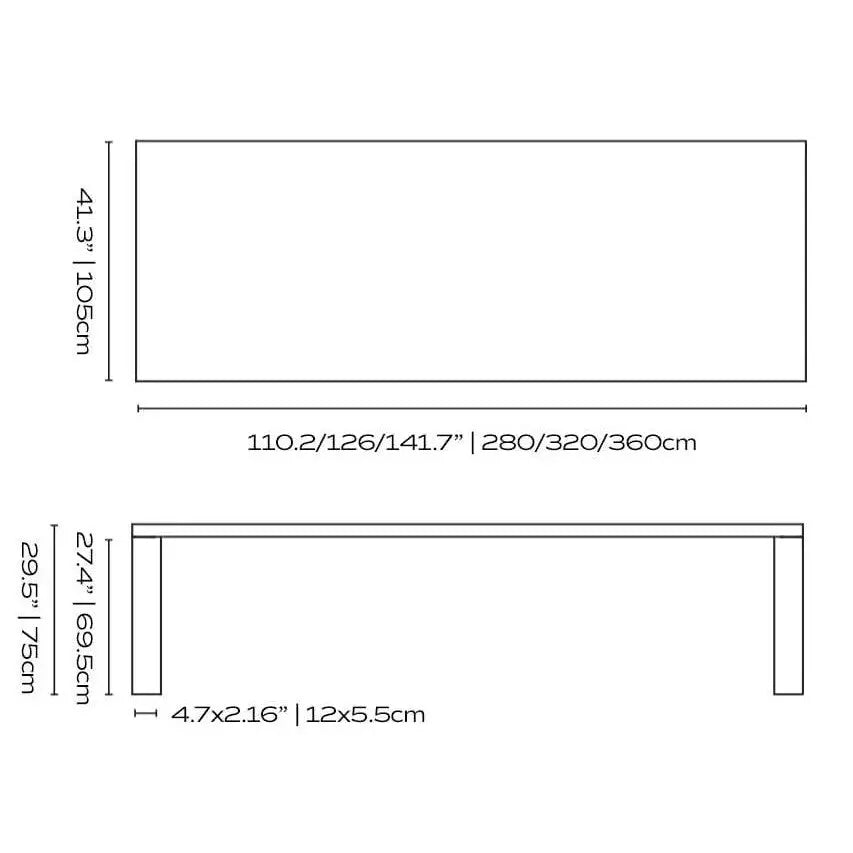 Essenza XL - Table | Arco | JANGEORGe Interior Design