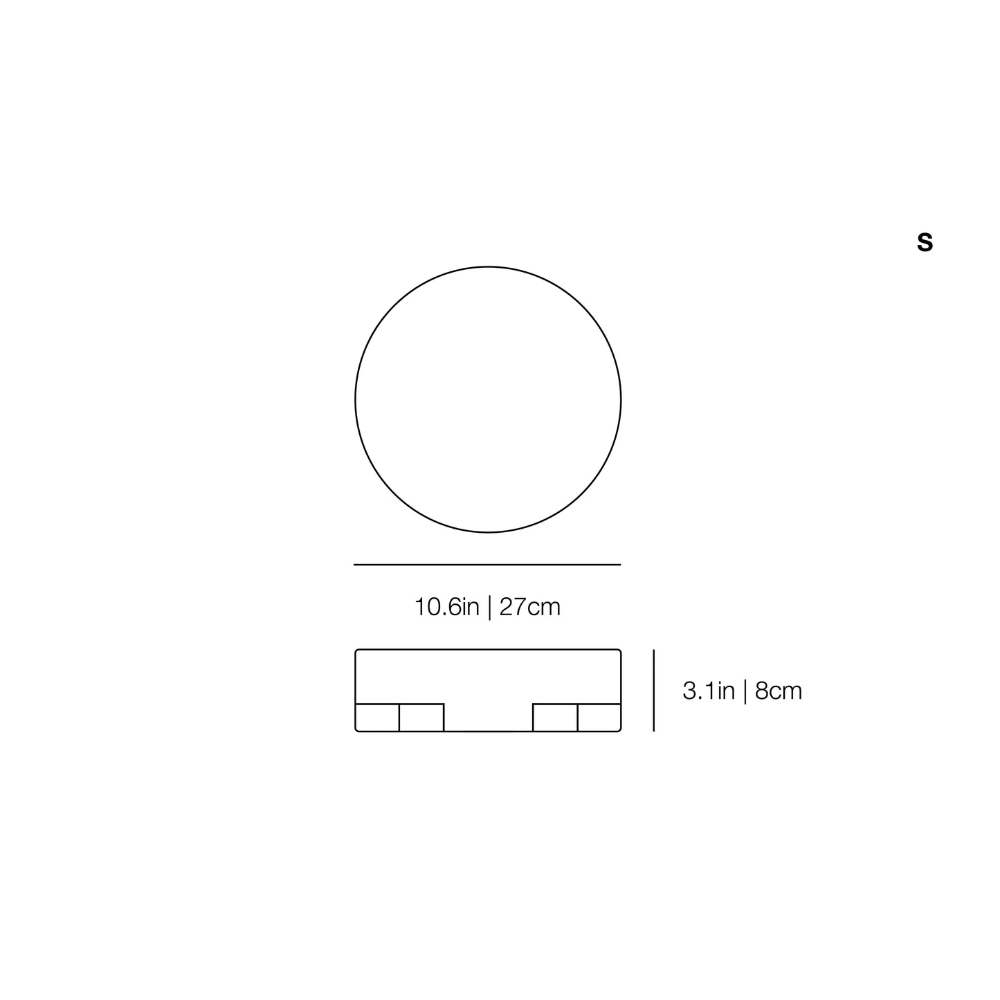 Disk Tray Wood | Arno DeClercq | JANGEORGe Interior Design