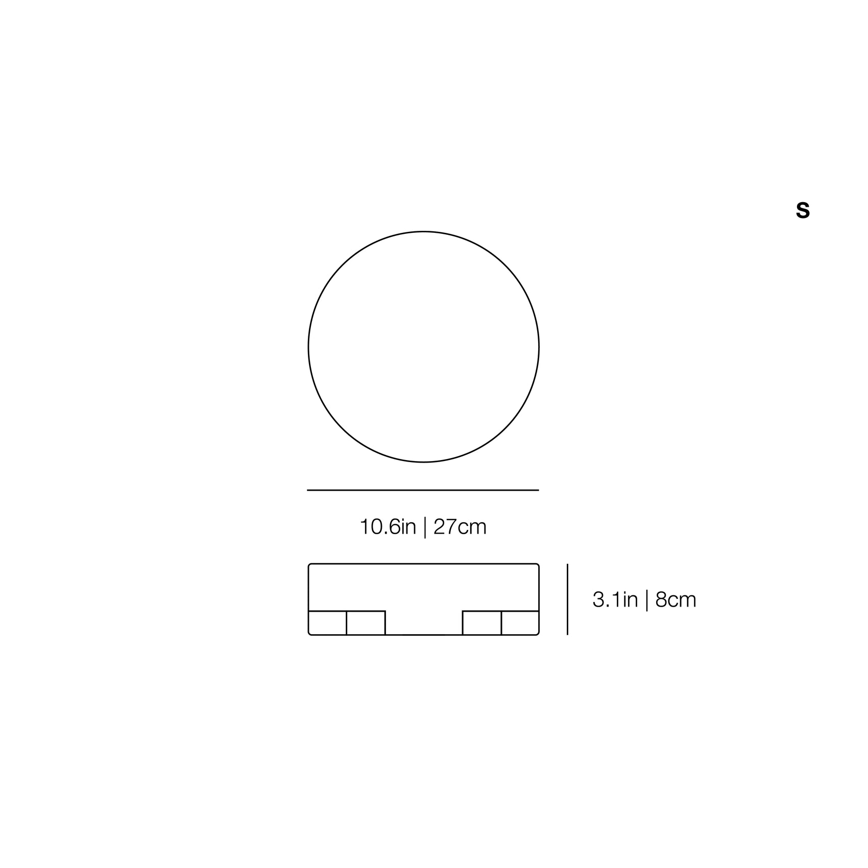 Disk Tray Wood | Arno DeClercq | JANGEORGe Interior Design