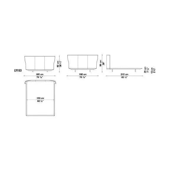 Alys Bed | B&B Italia | JANGEORGe Interior Design