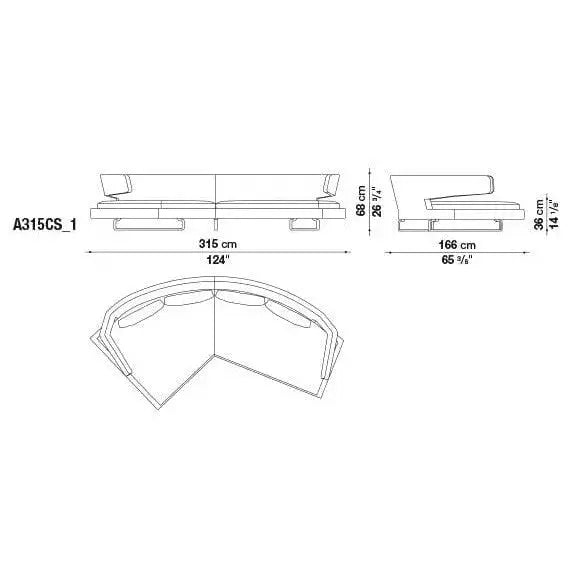 Arne Sofa | B&B Italia | JANGEORGe Interior Design