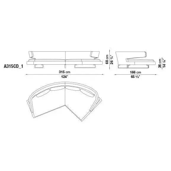 Arne Sofa | B&B Italia | JANGEORGe Interior Design