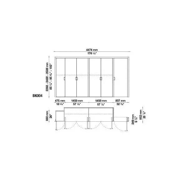 Backstage Wardrobe | B&B Italia | JANGEORGe Interior Design