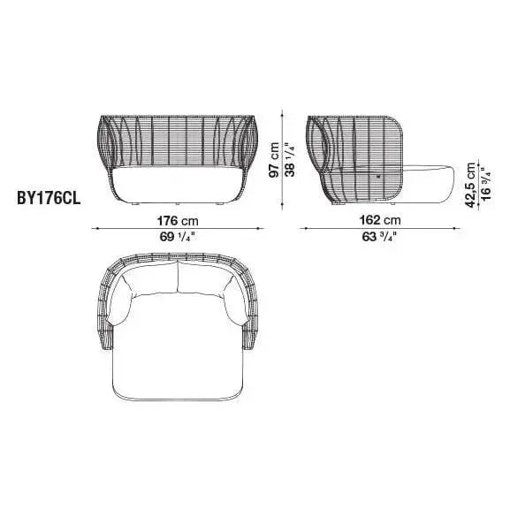 Bay Outdoor Sofa | B&B Italia | JANGEORGe Interior Design