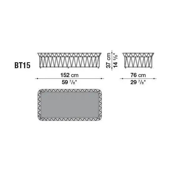 Butterfly Outdoor Small Table | B&B Italia | JANGEORGe Interior Design
