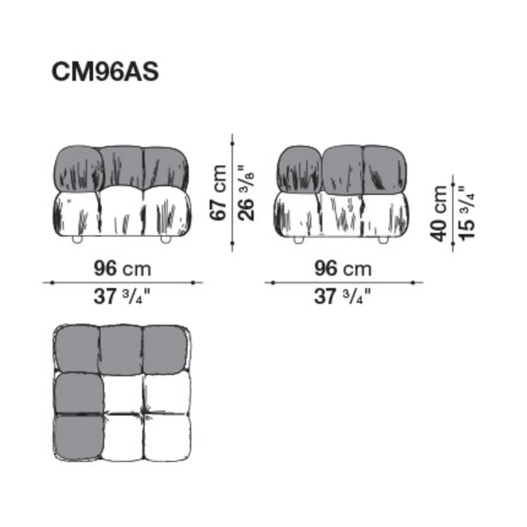 Camaleonda Sofa by B&B Italia, Mario Bellini | B&B Italia | JANGEORGe Interior Design