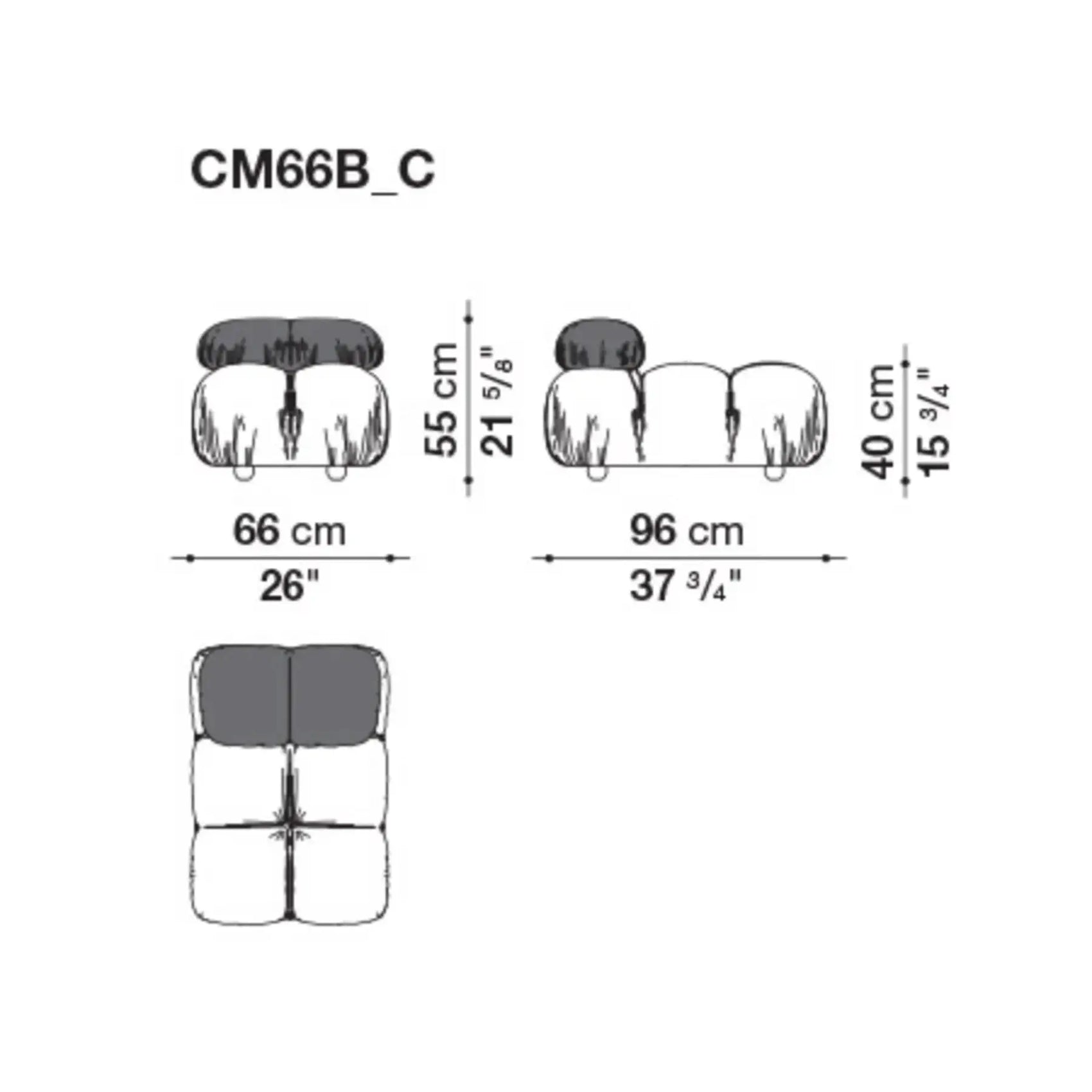 Camaleonda Sofa by B&B Italia, Mario Bellini | B&B Italia | JANGEORGe Interior Design