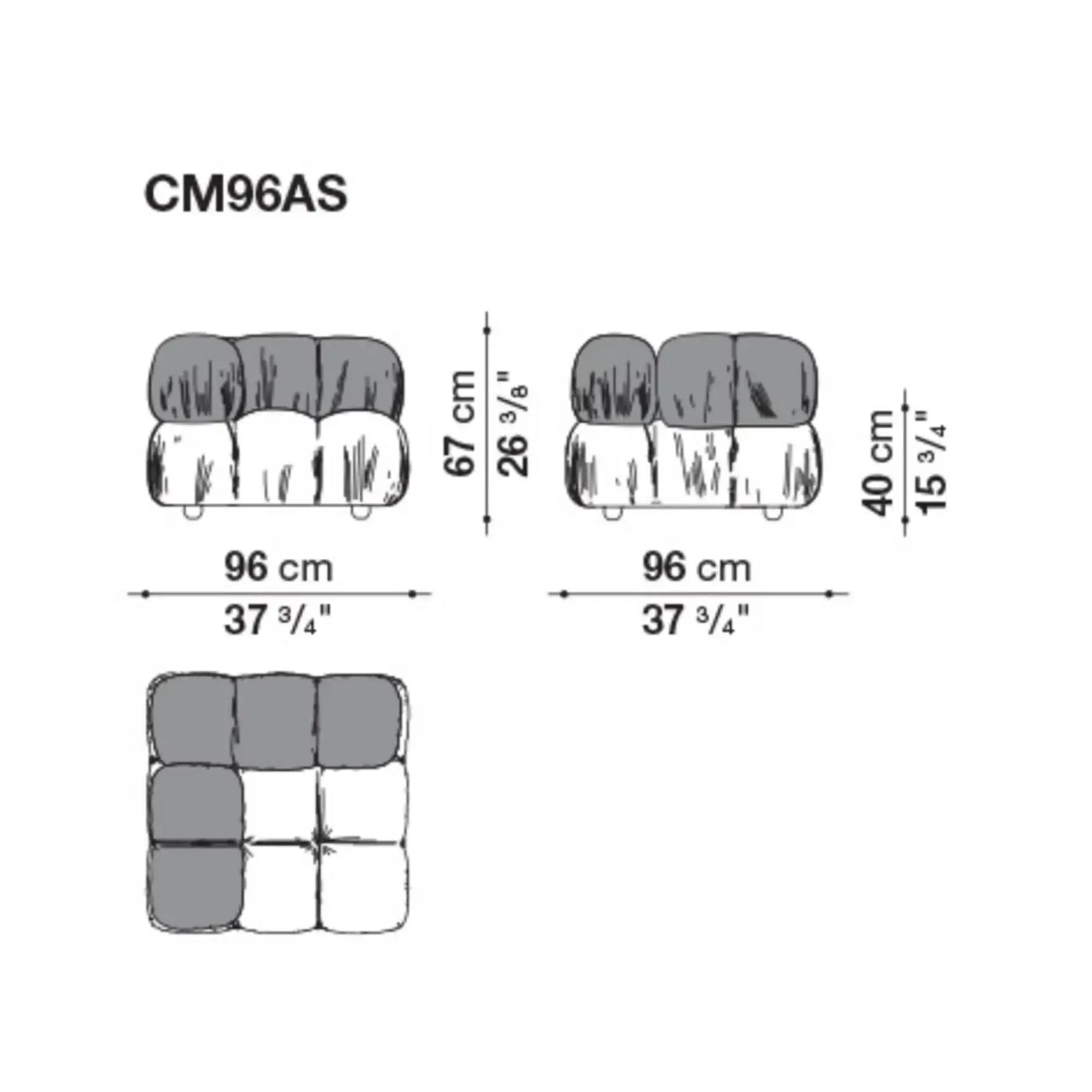 Camaleonda Sofa by B&B Italia, Mario Bellini | B&B Italia | JANGEORGe Interior Design