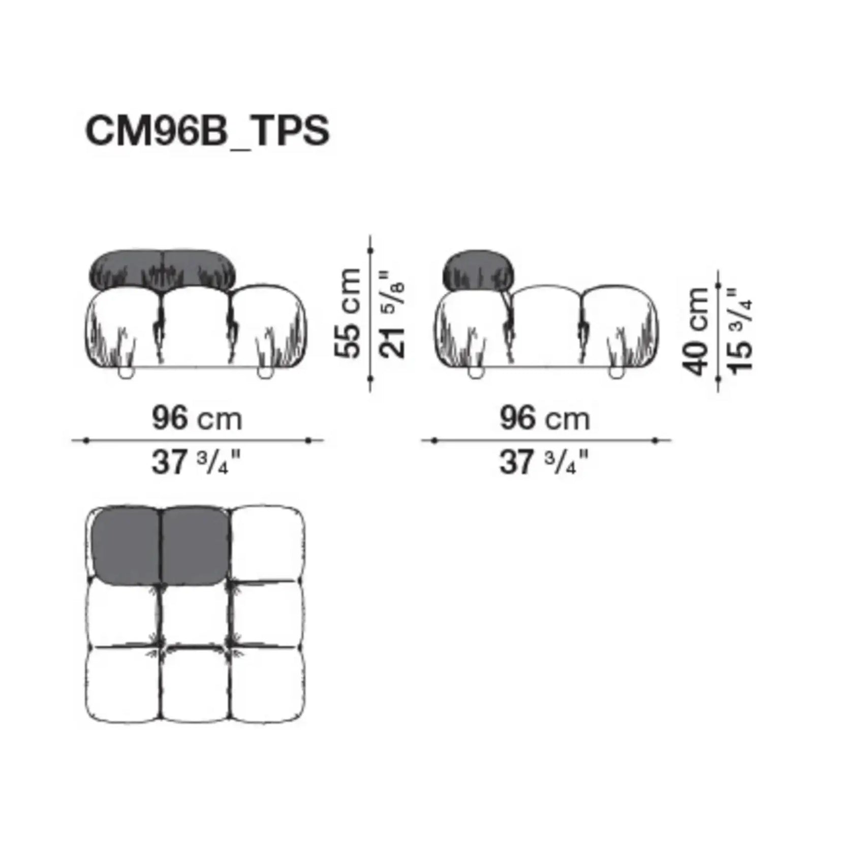 Camaleonda Sofa by B&B Italia, Mario Bellini | B&B Italia | JANGEORGe Interior Design