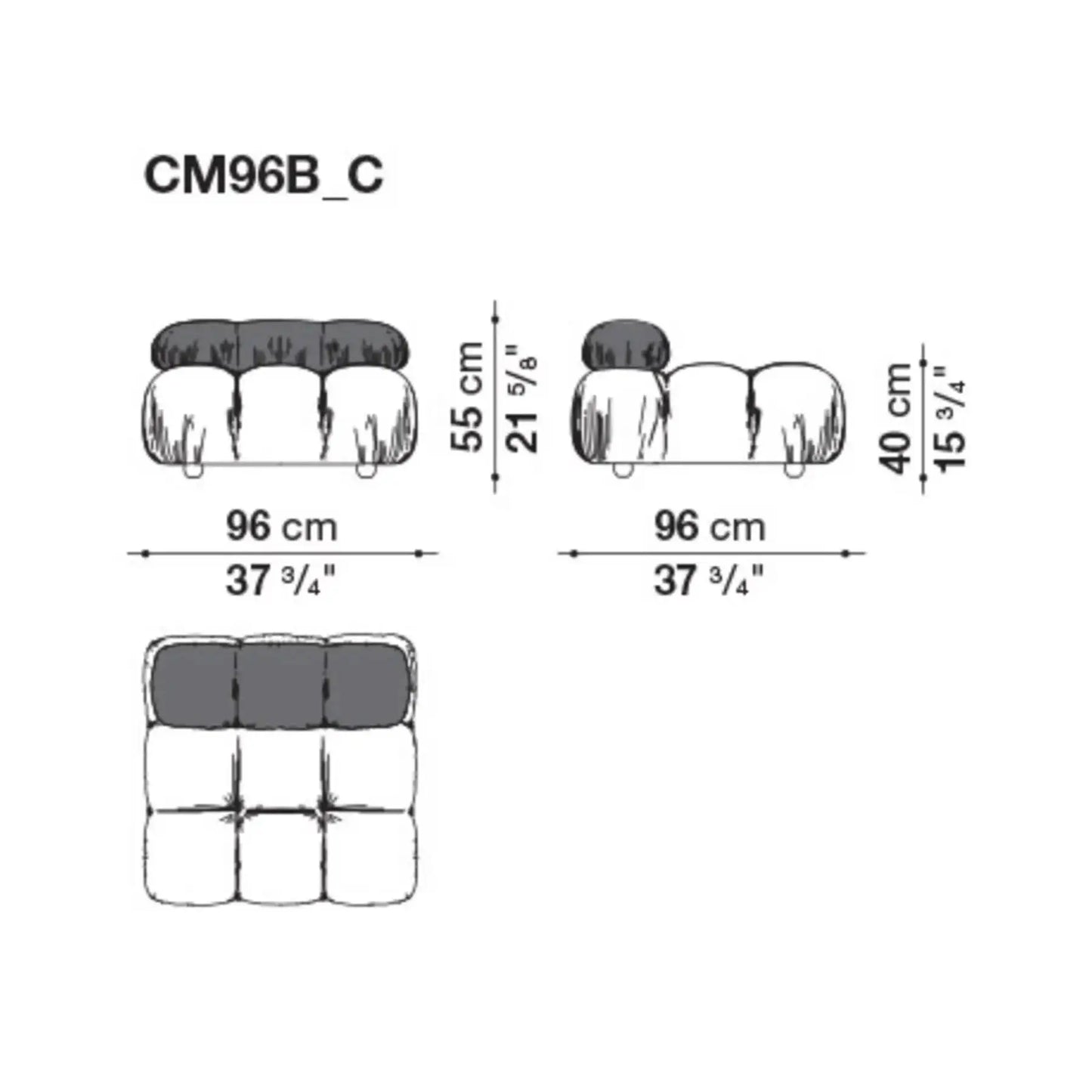 Camaleonda Sofa by B&B Italia, Mario Bellini | B&B Italia | JANGEORGe Interior Design