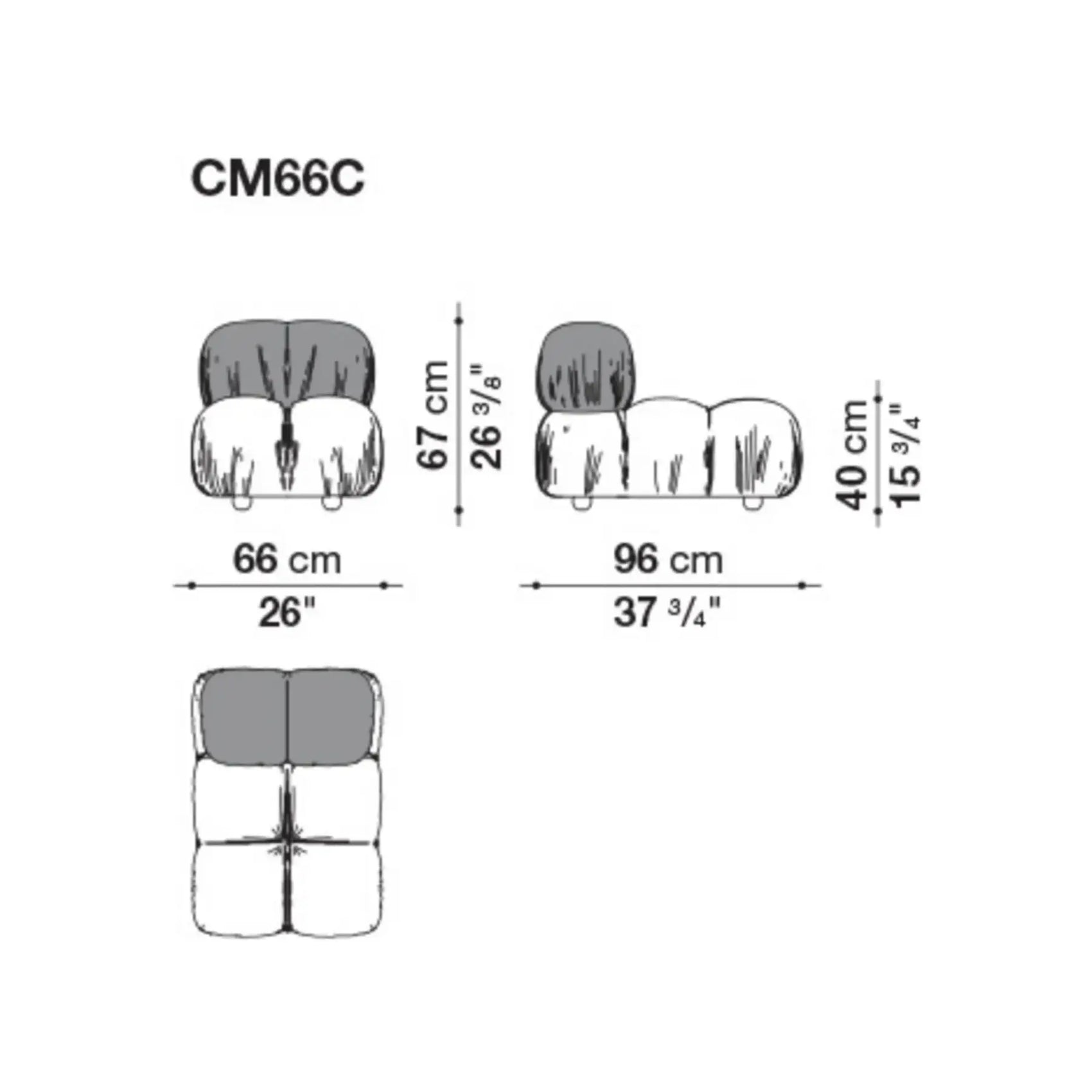 Camaleonda Sofa by B&B Italia, Mario Bellini | B&B Italia | JANGEORGe Interior Design