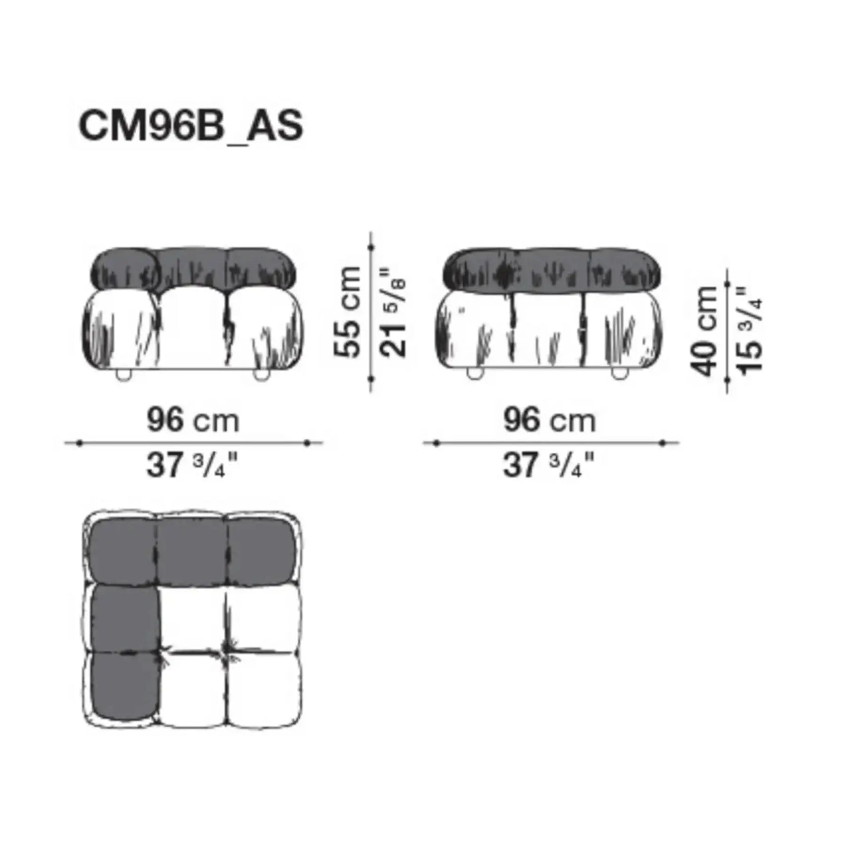 Camaleonda Sofa by B&B Italia, Mario Bellini | B&B Italia | JANGEORGe Interior Design