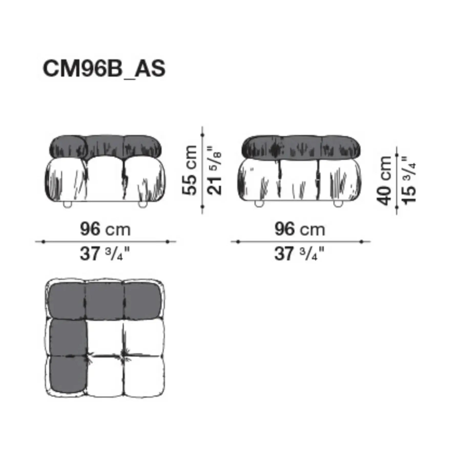 Camaleonda Sofa by B&B Italia, Mario Bellini | B&B Italia | JANGEORGe Interior Design