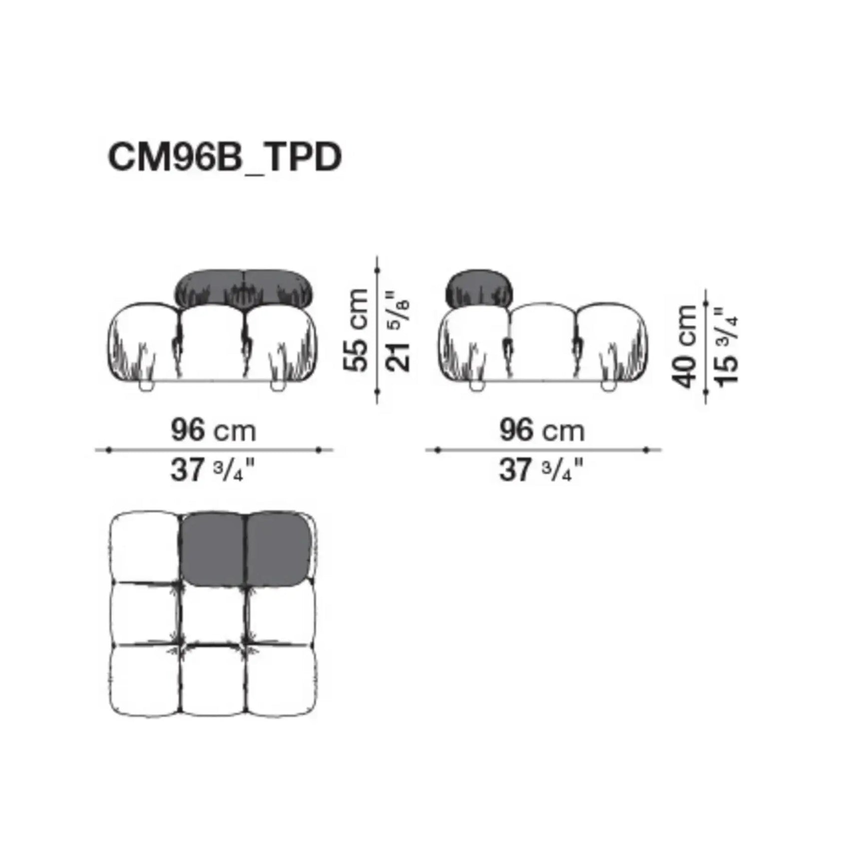 Camaleonda Sofa by B&B Italia, Mario Bellini | B&B Italia | JANGEORGe Interior Design