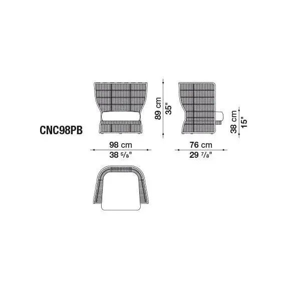 Canasta '13 Armchair | B&B Italia | JANGEORGe Interior Design