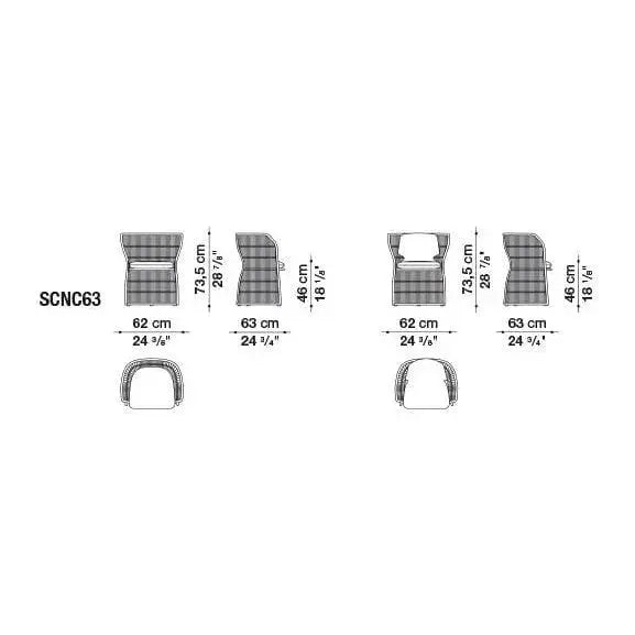 Canasta '13 Chair | B&B Italia | JANGEORGe Interior Design
