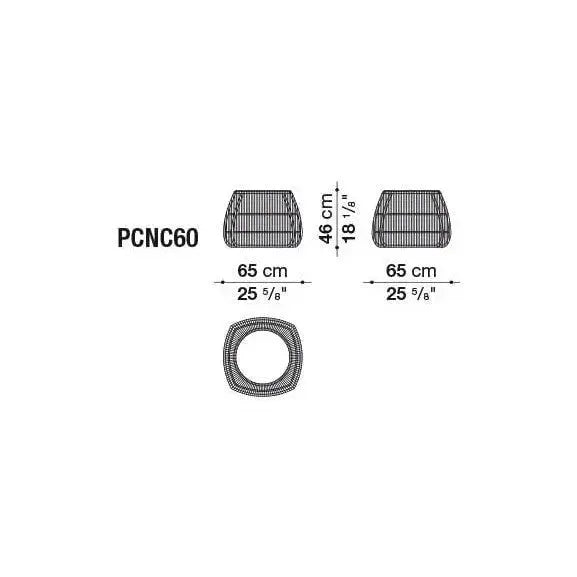 Canasta '13 Small Table | B&B Italia | JANGEORGe Interior Design