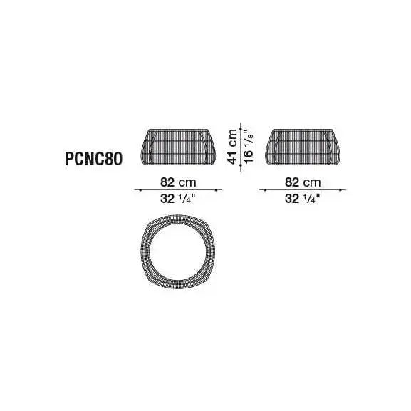 Canasta '13 Small Table | B&B Italia | JANGEORGe Interior Design