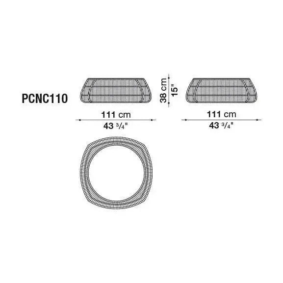Canasta '13 Small Table | B&B Italia | JANGEORGe Interior Design