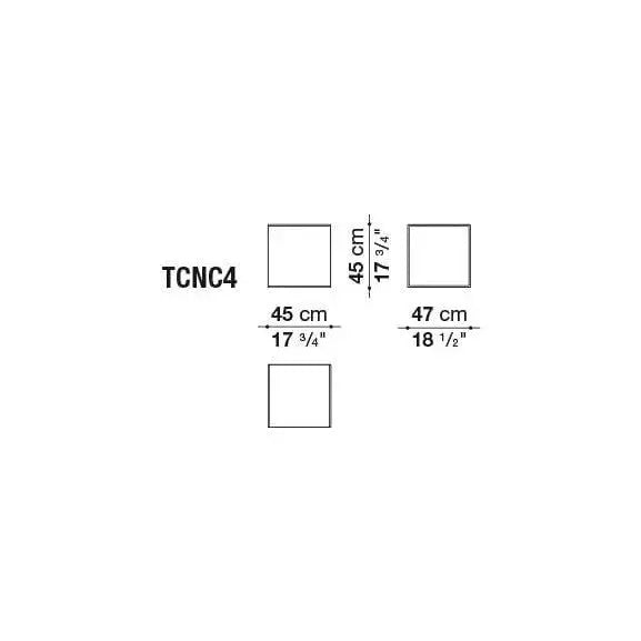 Canasta '13 Small Table | B&B Italia | JANGEORGe Interior Design