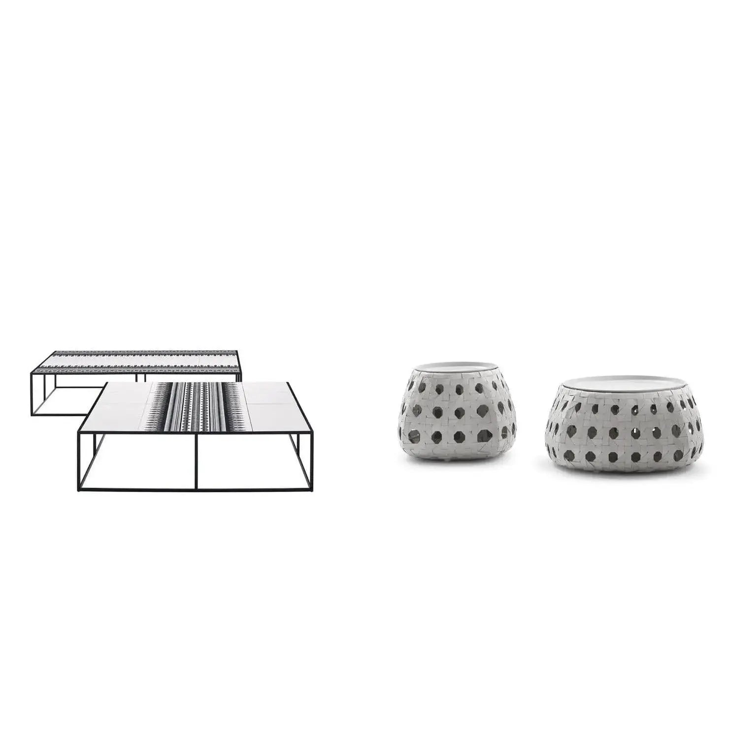 Canasta Small Table | B&B Italia | JANGEORGe Interior Design