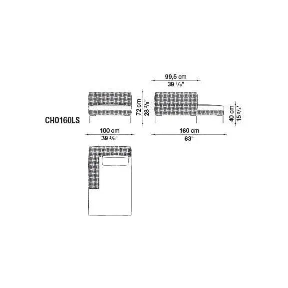 Charles Outdoor Sofa | B&B Italia | JANGEORGe Interior Design