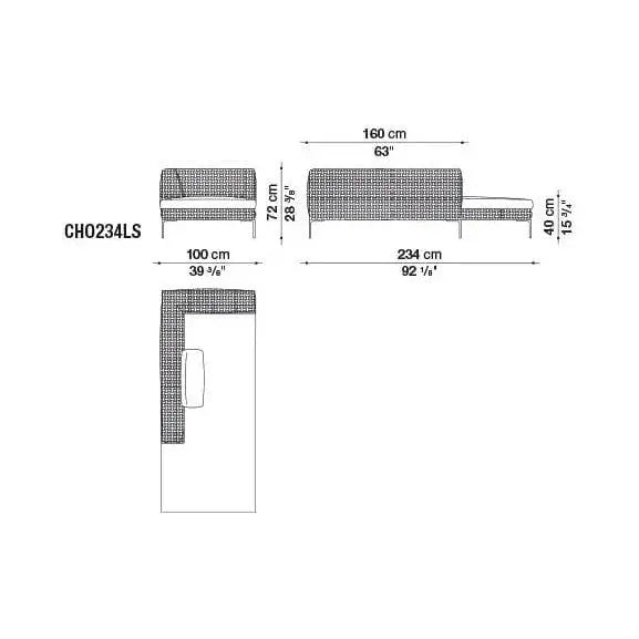 Charles Outdoor Sofa | B&B Italia | JANGEORGe Interior Design