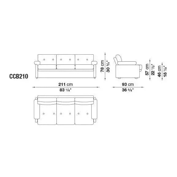 Coronado Sofa | B&B Italia | JANGEORGe Interior Design