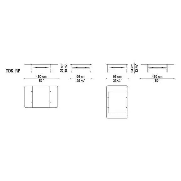 Diesis Small Table | B&B Italia | JANGEORGe Interior Design