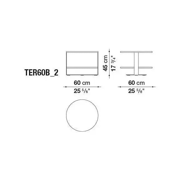 Eileen Small Table | B&B Italia | JANGEORGe Interior Design