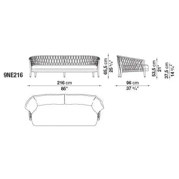 Erica '19 Sofa | B&B Italia | JANGEORGe Interior Design