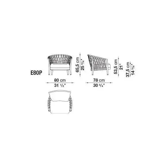 Erica Armchair | B&B Italia | JANGEORGe Interior Design