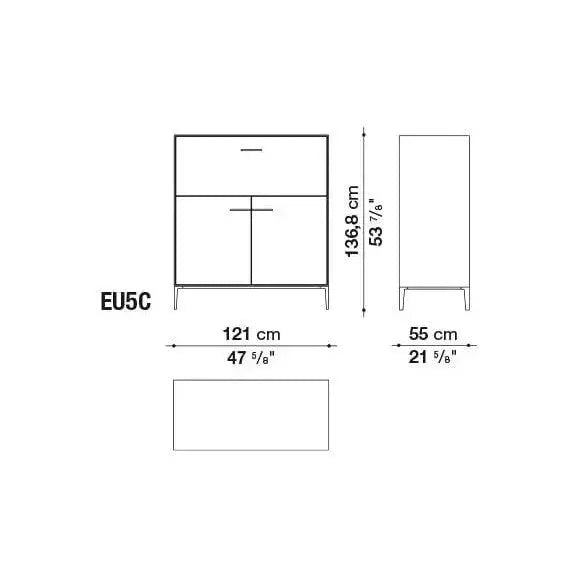 Eucalipto Storage Unit | B&B Italia | JANGEORGe Interior Design