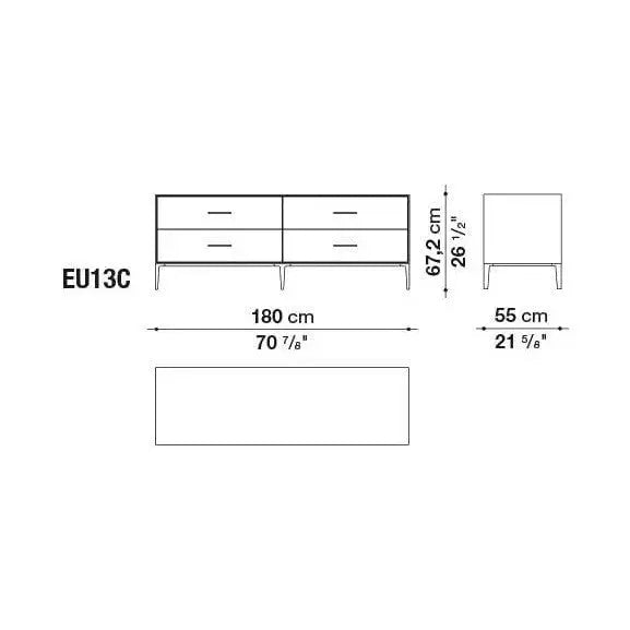Eucalipto Storage Unit | B&B Italia | JANGEORGe Interior Design