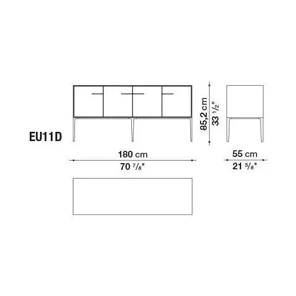 Eucalipto Storage Unit | B&B Italia | JANGEORGe Interior Design