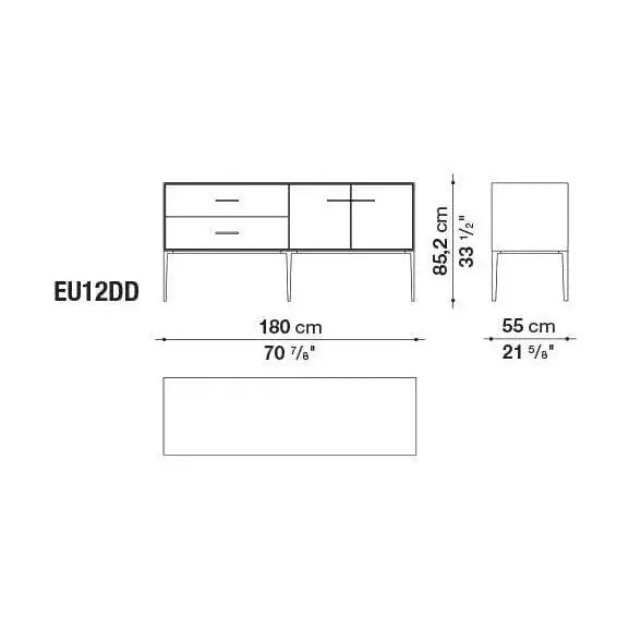Eucalipto Storage Unit | B&B Italia | JANGEORGe Interior Design
