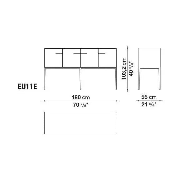 Eucalipto Storage Unit | B&B Italia | JANGEORGe Interior Design