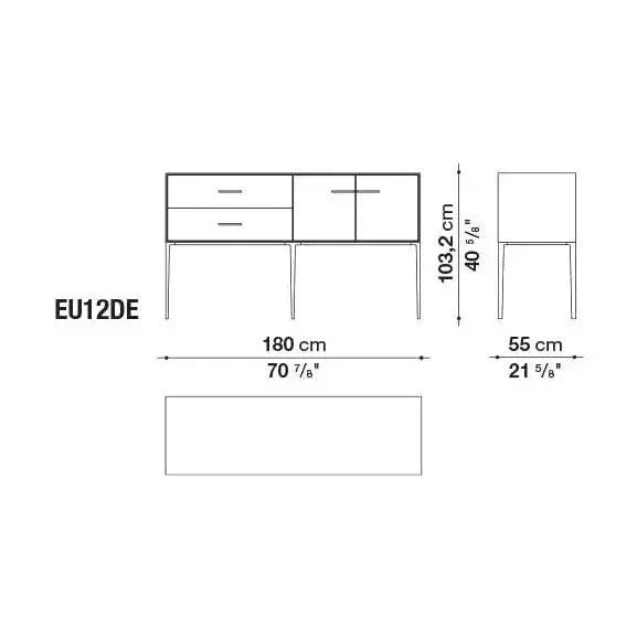 Eucalipto Storage Unit | B&B Italia | JANGEORGe Interior Design