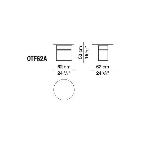 Fat-Fat Outdoor Small Table | B&B Italia | JANGEORGe Interior Design