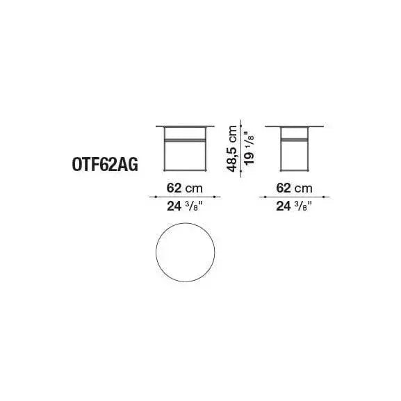Fat-Fat Outdoor Small Table | B&B Italia | JANGEORGe Interior Design