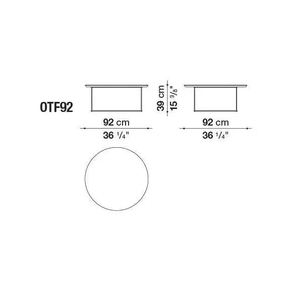 Fat-Fat Outdoor Small Table | B&B Italia | JANGEORGe Interior Design