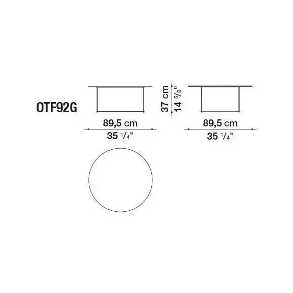 Fat-Fat Outdoor Small Table | B&B Italia | JANGEORGe Interior Design