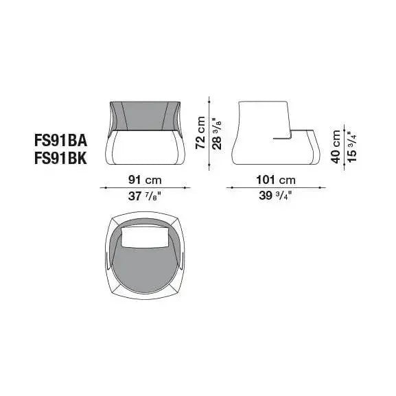 Fat-Sofa Armchair | B&B Italia | JANGEORGe Interior Design