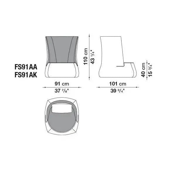 Fat-Sofa Armchair | B&B Italia | JANGEORGe Interior Design