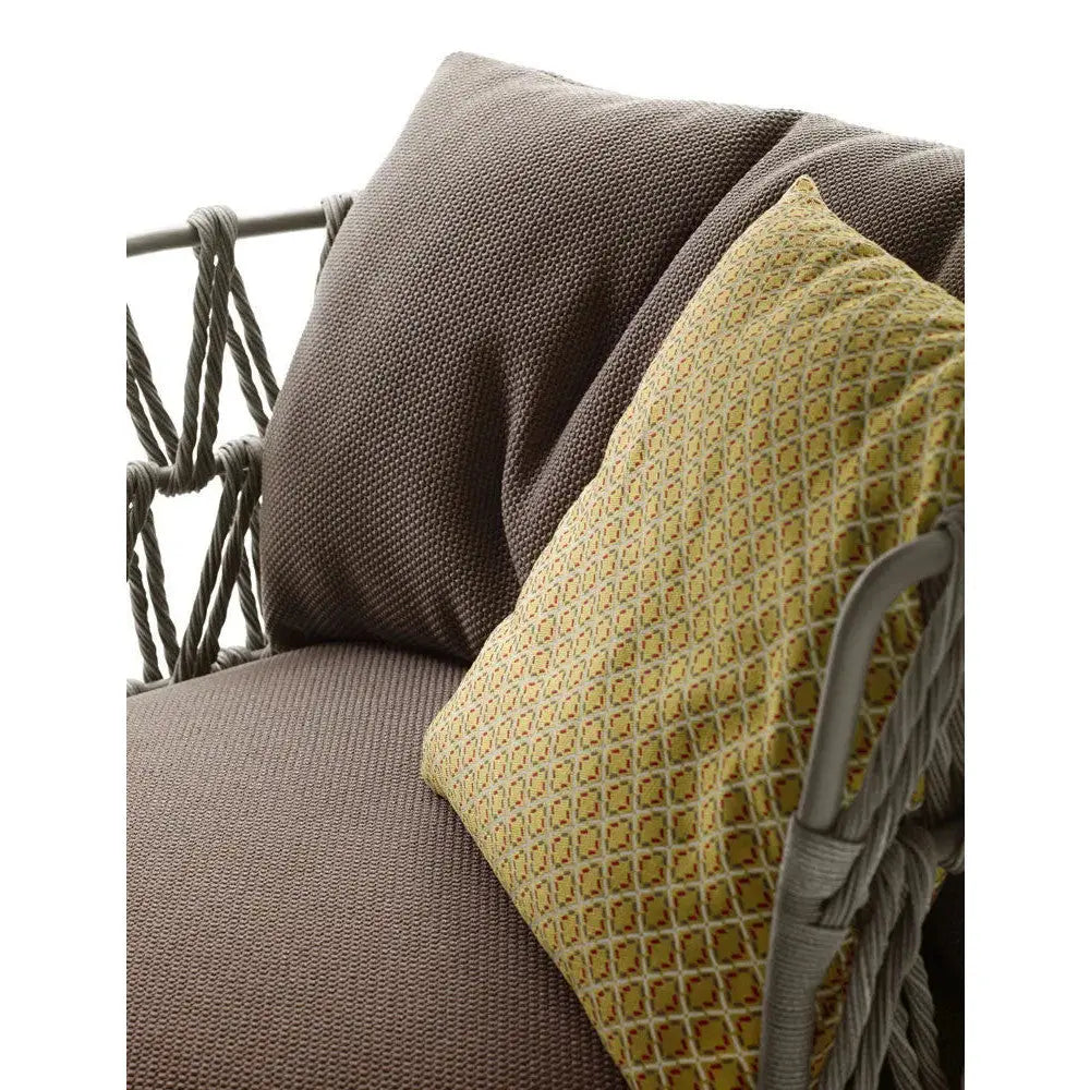 Fat-Sofa Outdoor - Floor Model - Armchair with low back 95cm (FA91B) (Sag Harbor, NY) - JANGEORGe Interiors & Furniture