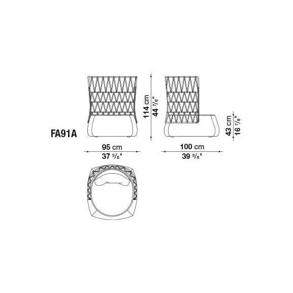 Fat-Sofa Outdoor Armchair | B&B Italia | JANGEORGe Interior Design