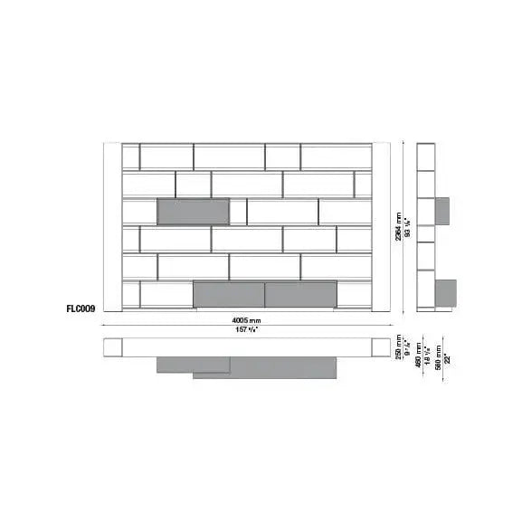Flat.C Wall System | B&B Italia | JANGEORGe Interior Design