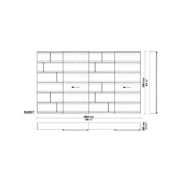 Flat.C Wall System | B&B Italia | JANGEORGe Interior Design